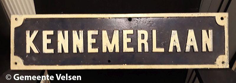 Sn 10: Straatnaambord Kennemerlaan