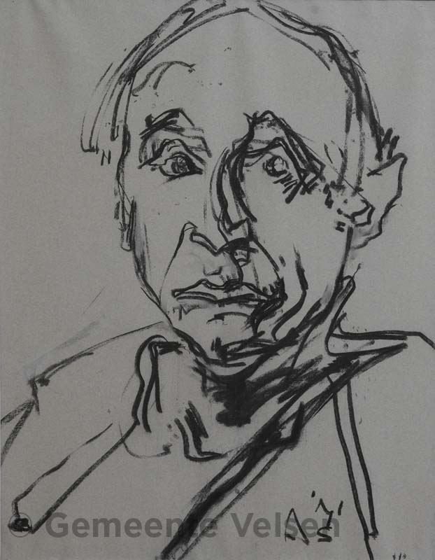 Voorstudie portret A. Rodenberg
