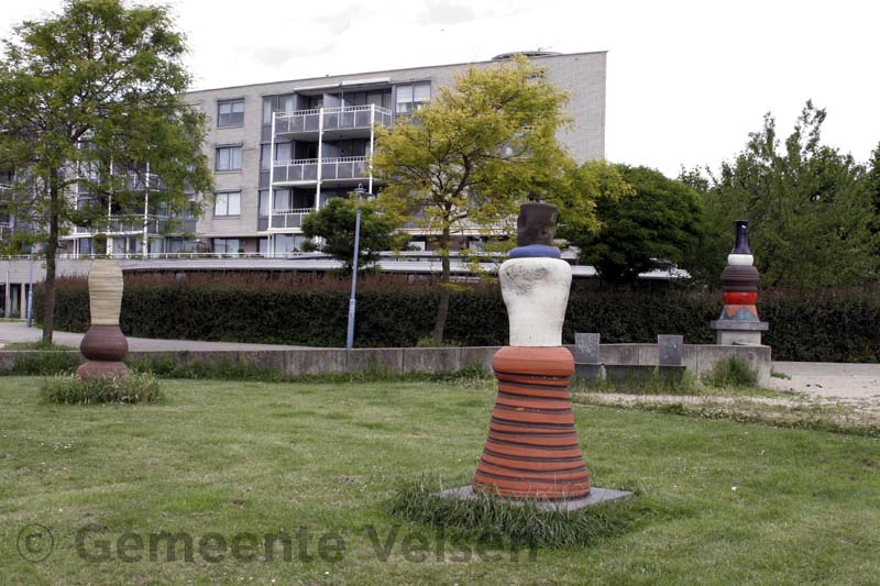 Foto van Potsculpturen